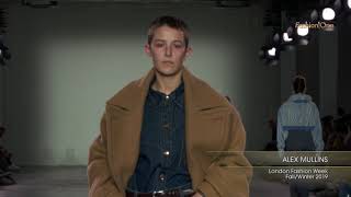 ALEX MULLINS London Fashion Week Men's Fall/Winter 2019