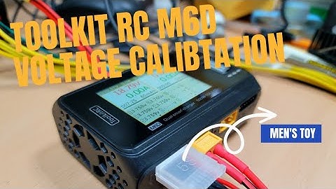 ToolkitRC M6D Voltage calibration method