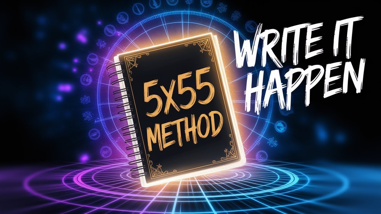 Unlock Your Desires: Master the 5x55 Manifestation Technique - YouTube