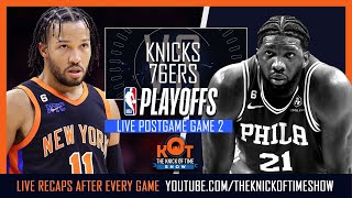 Knicks Miracle Win In Game 2 Vs 76ers