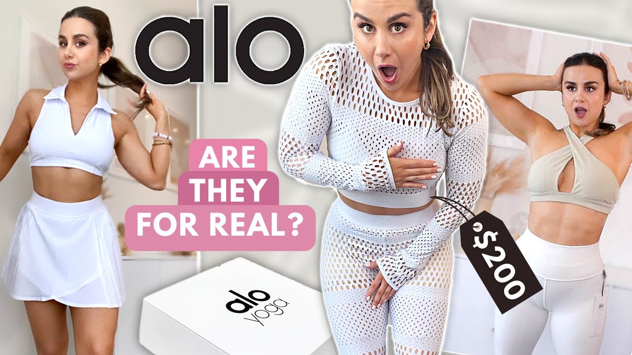 I DROPPED $1,500 ON ALO YOGA… WAS IT WORTH IT?  BRAND NEW ALO YOGA TRY ON  HAUL REVIEW! #ALOYOGA 