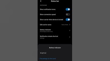 How to change battery indicator in Redmi 6A. #miui11 #miui #android #technical #battery #indicators