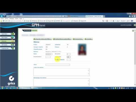 Comment ajouter un mémo dans GPI?