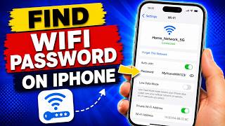 How To Check WiFi Password on iPhone