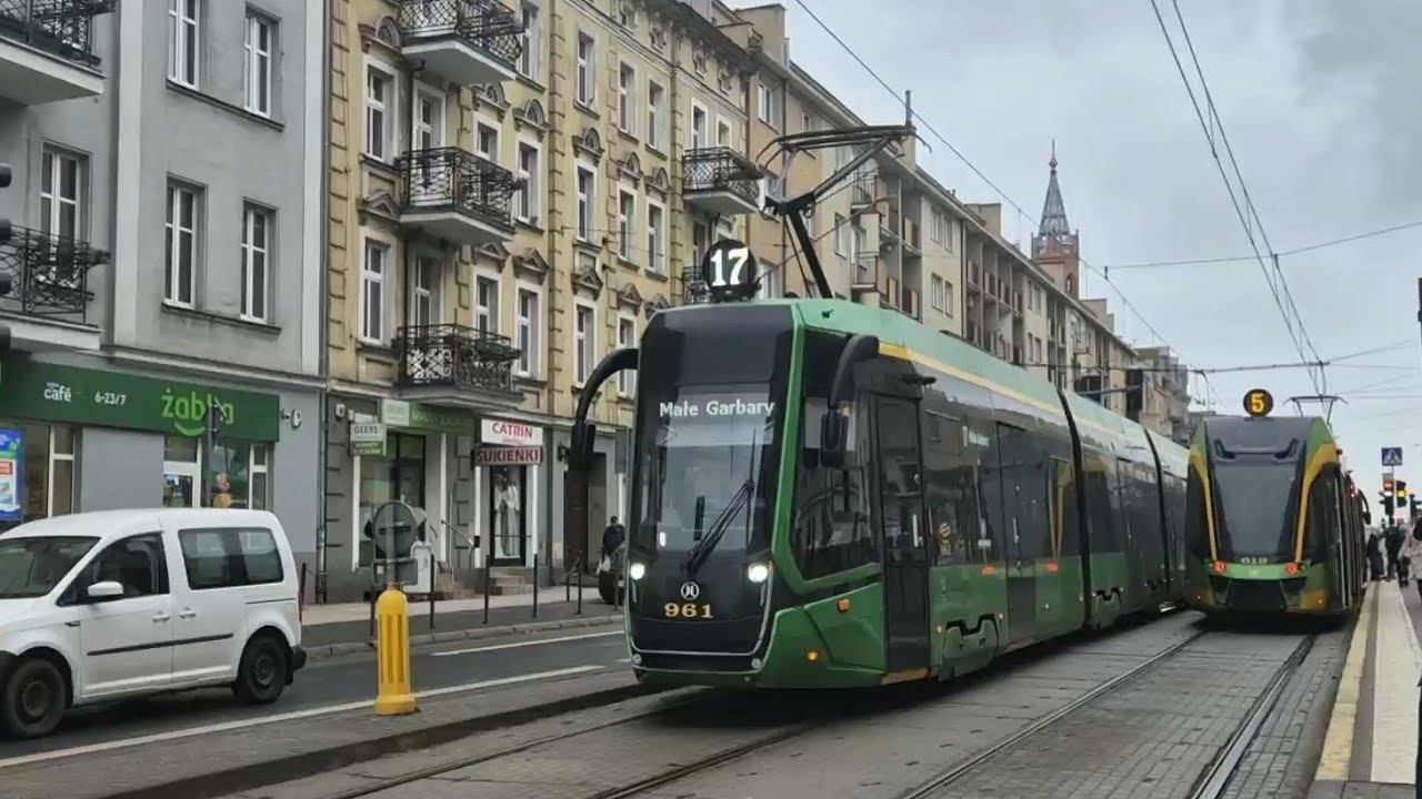 Tramwaje w Poznaniu - zimą 2025/6