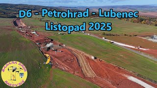 D6 - Petrohrad - Lubenec  Listopad 2025