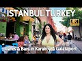 ISTANBUL TURKEY 2025 | Explore Karaköy &amp; Galataport Best Cafes, Bars, and Waterfront Vibes | 4K UHD