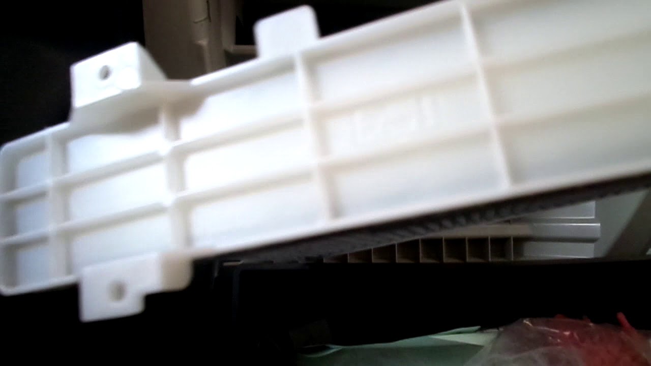 How to fix aircon filter of pajero BY CUTTING THE EVAPORATOR HOUSING