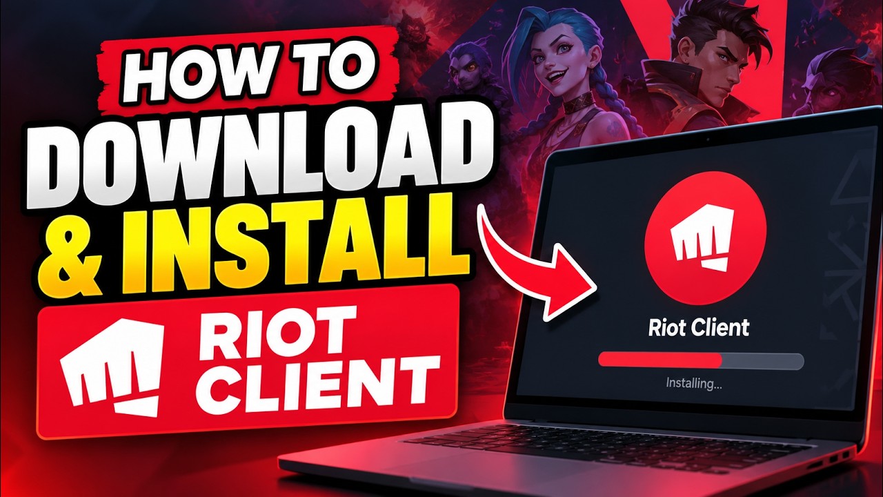 How To Download & Install Riot Client (2026) - YouTube