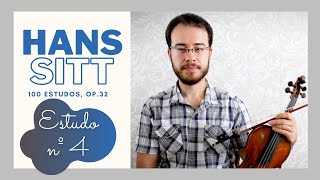 ESTUDO Nº 4 | HANS SITT - 100 Estudos op. 32 (TUTORIAL)