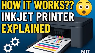 How Does an Inkjet Printer Work? Technology Behind Printing😲 How It Actually Works