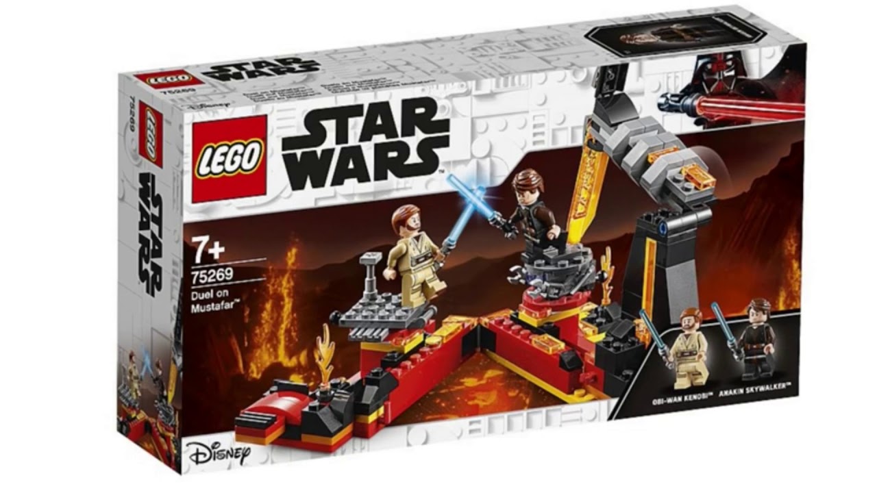The lego Star Wars duel on mustafar set 2020