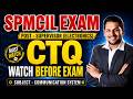 SPMCIL SUPERVISOR ELECTRONICS | MOST EXPECTED PAPER CONCEPTS #spmcil