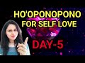 Hooponopono for self love  day5  hooponopono selflove lawofattraction