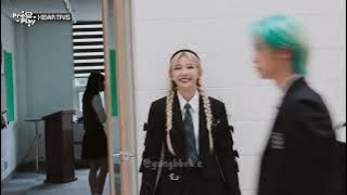 Felix cuts from NiziU’s Heartris MV making film