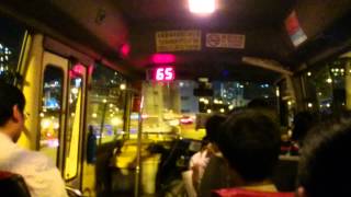 [Hong Kong Bus]Toyota Coaster KM8798@灣荃紅小 金鐘→西隧→美孚