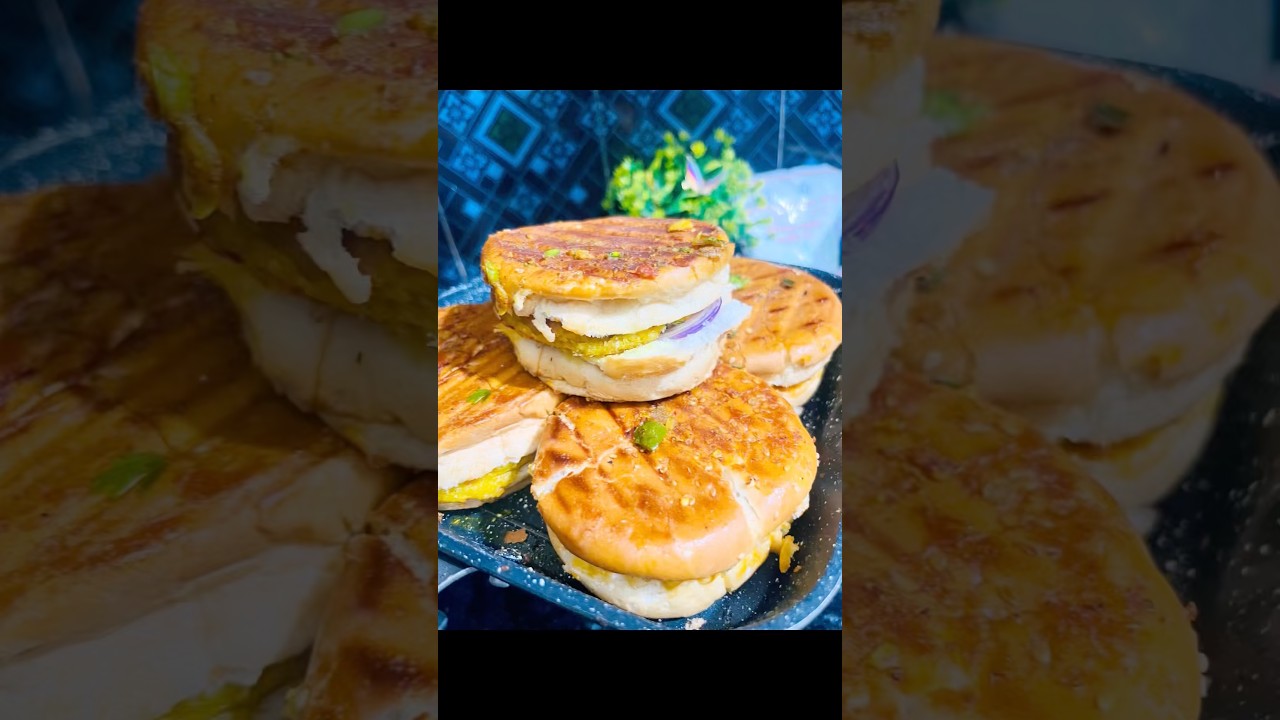 Easy burger recipe 🍔🍔 