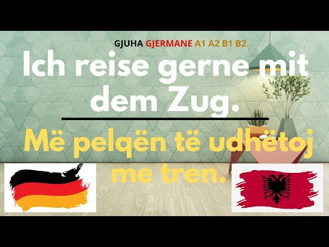 Video: Fraza të dobishme gjermane për udhëtimin me tren
