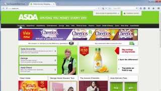 Shopping at ASDA.com from outside the UK with forward2me.com screenshot 5
