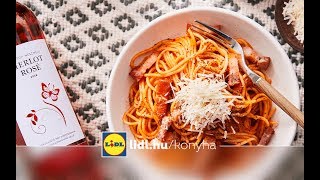 5 Összetevős Recept - Mautner Zsófi - Spagetti Allamatriciana Lidl Konyha