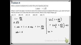 2021 AMC 10A: Problems 7-9