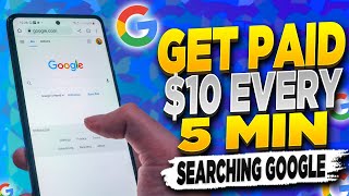 Get Paid $10 Every 5 Mins Searching Google! New Method 2022 | (Make Money Online) screenshot 4