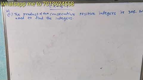 Excercise 5.1 2nd bit (ii) solution Quadratic Equations 10th class Ssc Mathematics ta ap syllabus