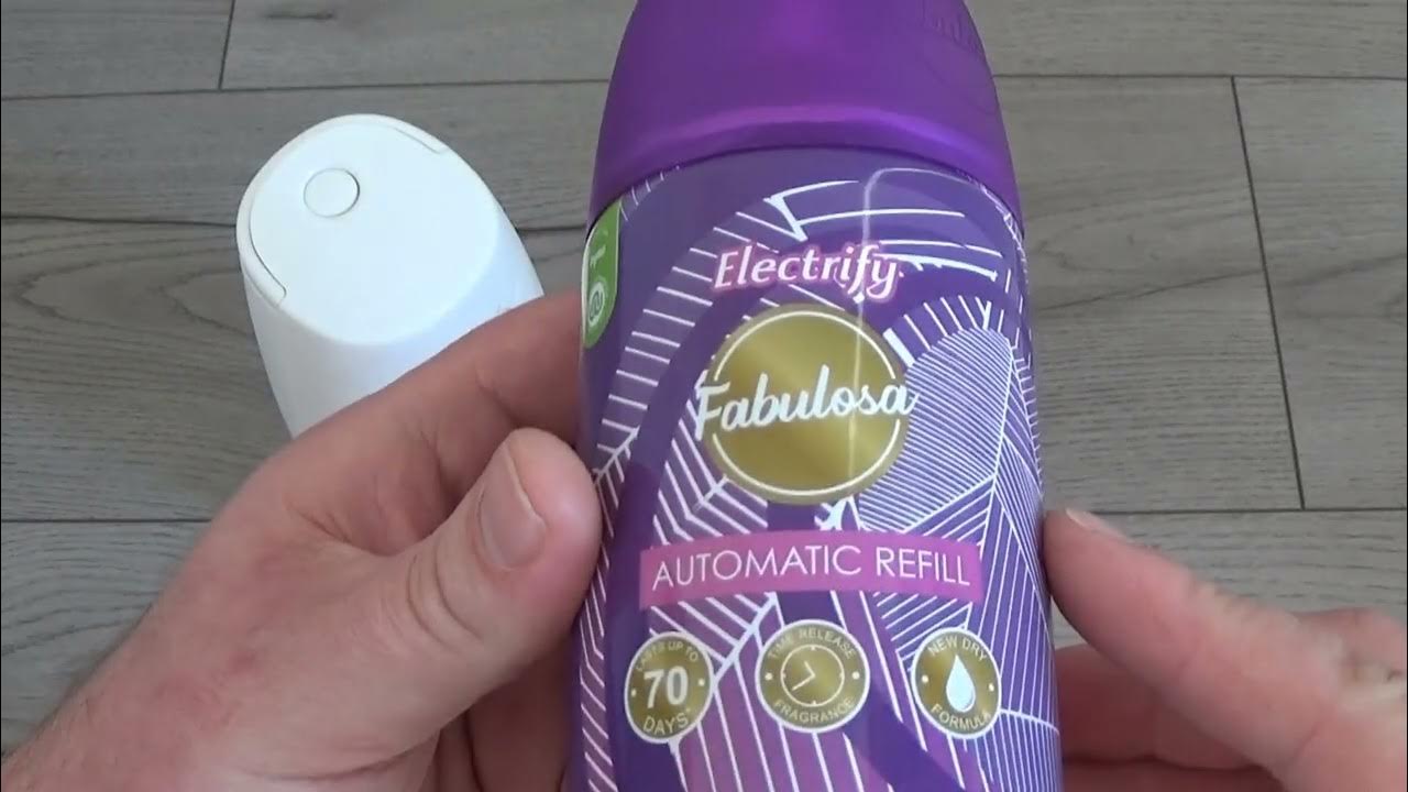 How to Use Fabulosa Automatic Spray Unit and Refill YouTube
