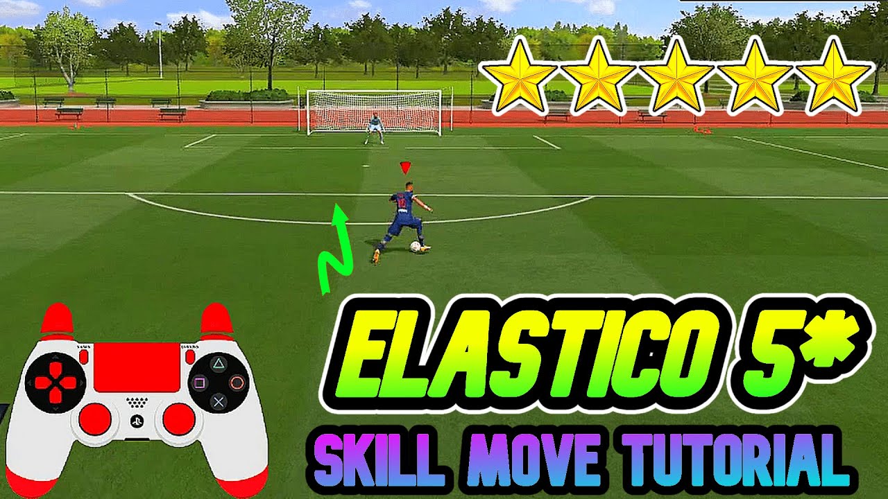 HOW TO PERFORM THE ELASTICO ⚽  META 5* SKILL MOVE *FAST* TUTORIAL - FIFA 21