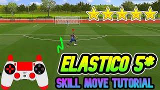 HOW TO PERFORM THE ELASTICO ⚽  META 5* SKILL MOVE *FAST* TUTORIAL - FIFA 21