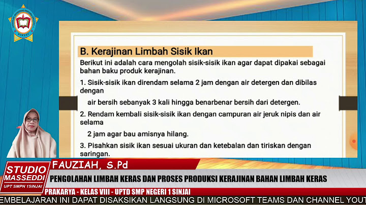 Limbah keras seperti cangkang kerang tulang ikan tempurung kelapa banyak ditemukan di daerah