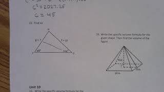 Test 2 Study Guide - calculator permitted - part 3 Noticias