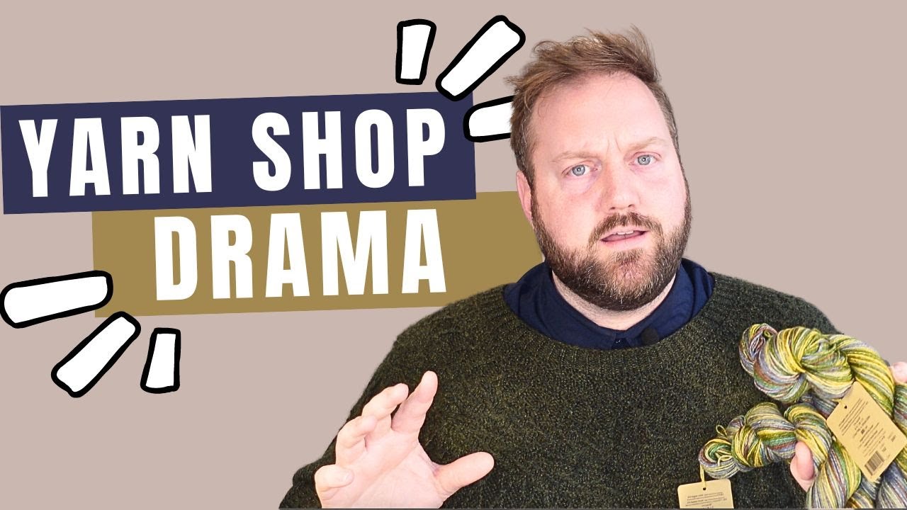 ДРАМА в магазине пряжи: намотка пряжи и пролитый чай ☕ не судите мою пряжу!