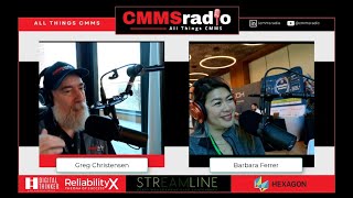 What it's Like Helping Hexagon EAM Clients with Barbara Ferrer from Streamline 2025 on CMMSradio