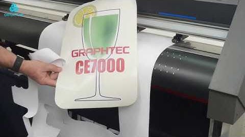 Dimatur – Graphtec CE7000 Series - Perforated Cutting - Making Pop out Decals