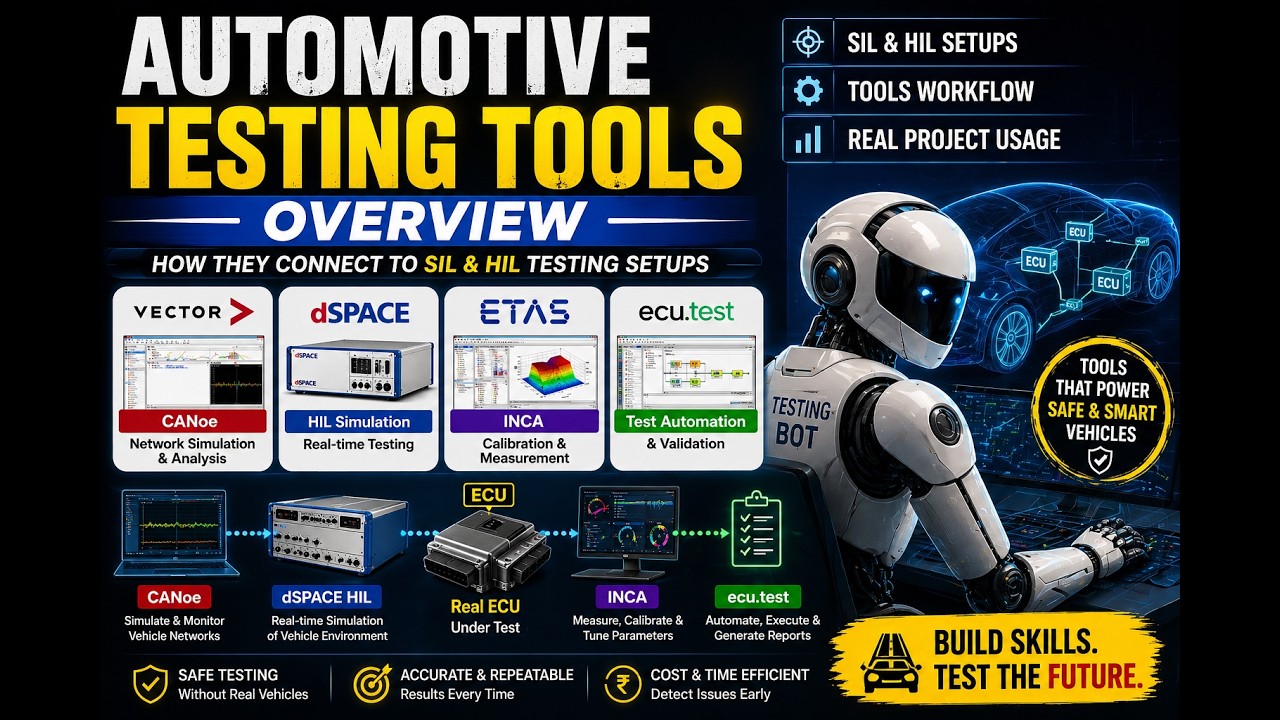 Automotive ECU Testing Tools: A Professional Guide to CANoe, dSPACE ...