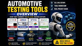 Automotive ECU Testing Tools: A Professional Guide to CANoe, dSPACE, INCA, and ecu.test