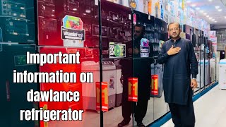 information on dawlance refrigerator model 9193