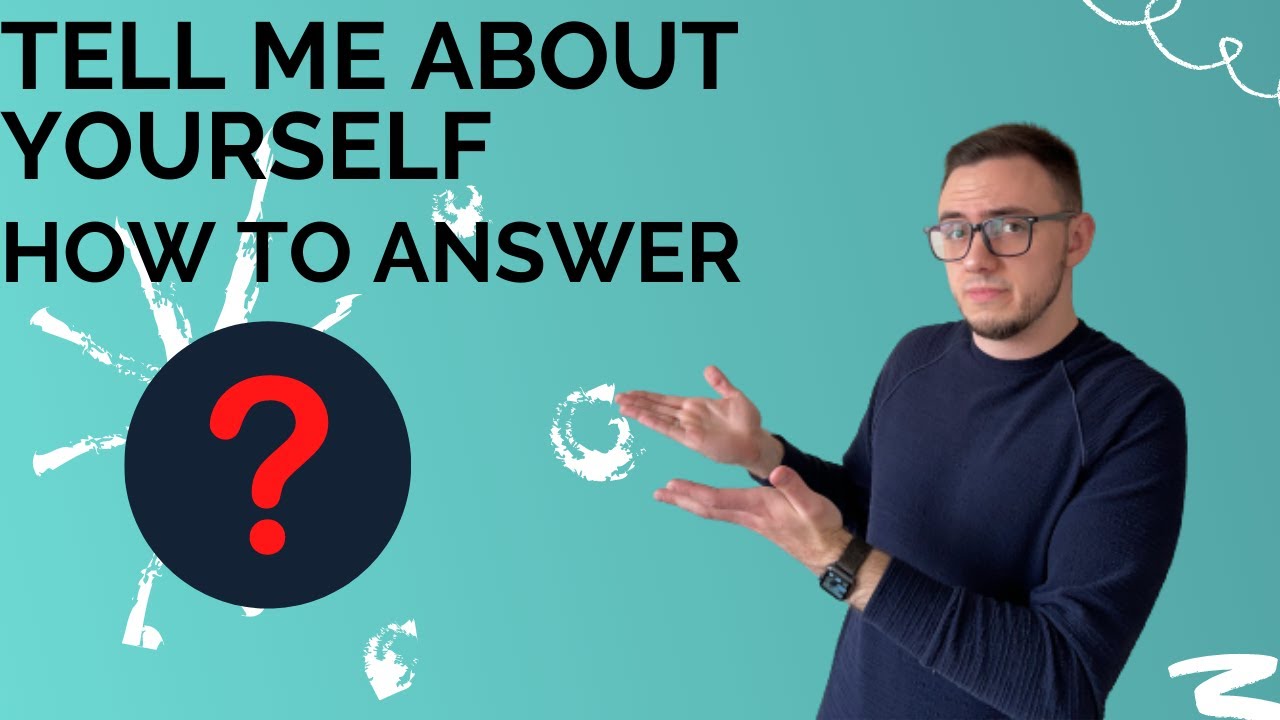 TELL ME ABOUT YOURSELF?! How to ANSWER this interview QUESTION! (2021)