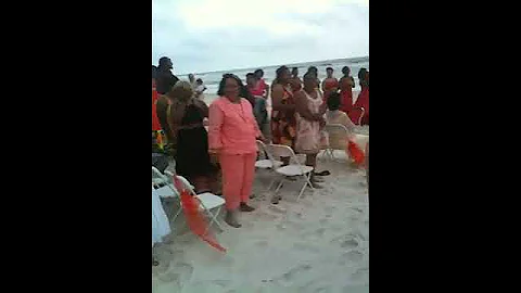 Beach wedding