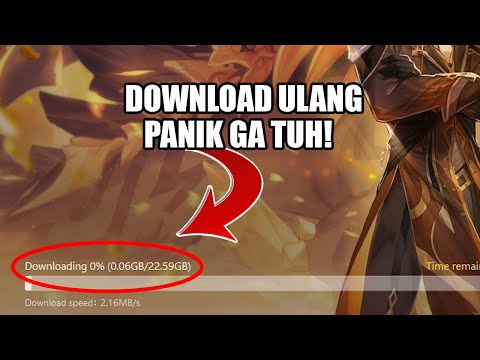 Jangan Panik! Ini dia solusi mengatasi download ulang Genshin Impact