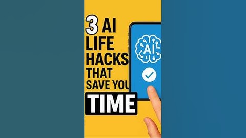 3 AI Life Hacks That Will Save Hours Every Day  #BrainByteZone  #Shorts  #TrendingShorts