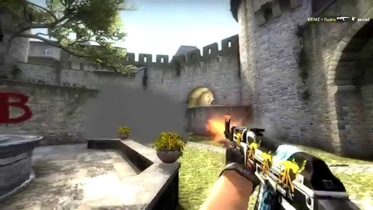 KRIMZ - 4K AK-47 de_cobblestone fnatic vs. Natus Vincere - ESL One Katowice 2015
