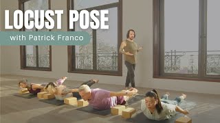 Salabhasana (Locust Pose) Vinyasa Yoga Class with Patrick Franco