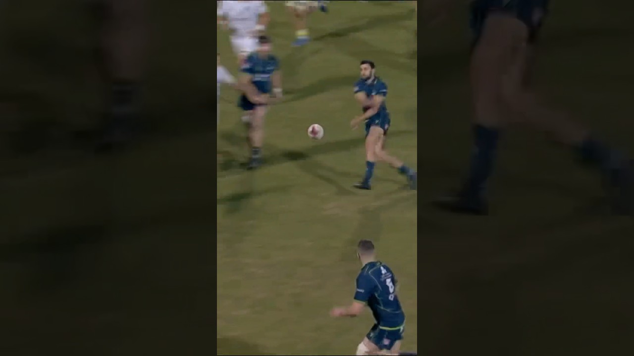 A BULLET of a pass in #rugby - YouTube