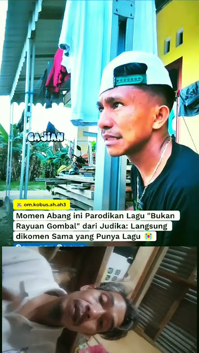 parodi lagu judika : diporotin sang kekasih😯😄🤭😱..ending nya bikin ngakak,