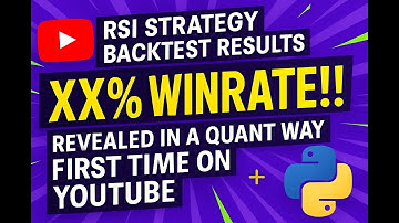 RSI Parameter Optimization in Python: Boost Your Trading Strategy with Smart Backtesting!