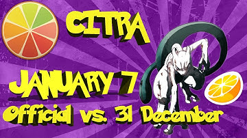 New CITRA January 7 Official Nightly Build [3DS Emulator]
