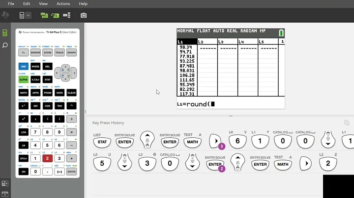 TI-84: Creating Random Sample from Normal Distribution