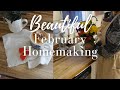 Lovely february homemaking  slow living with a delicious recipe projects and adding beauty